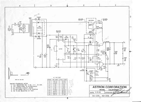 7vil r 101 01 r102 iow revert and trickle charge option cio tip29 100 mr751 ri 03 5 -tow ar2 100 20a battery. . Astron power supply schematic